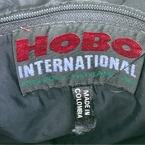 Vintage Hobo International 3-in-1 Black Leather Handbag/Shoulder/Backpack main image 10
